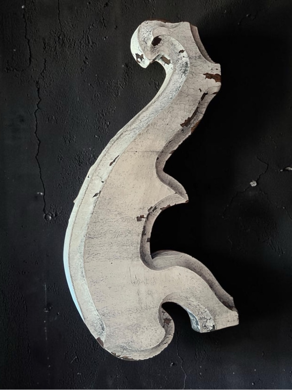 Antique Decorative Architectural Wooden Corbel